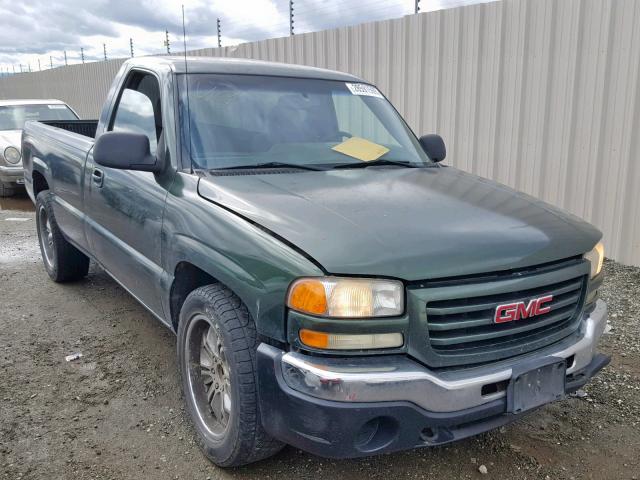 1GTEC14V46Z120896 - 2006 GMC NEW SIERRA GREEN photo 1