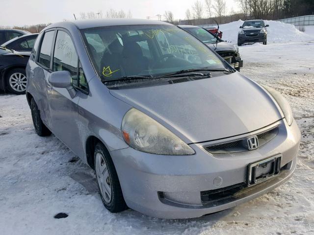 JHMGD38428S058699 - 2008 HONDA FIT SILVER photo 1