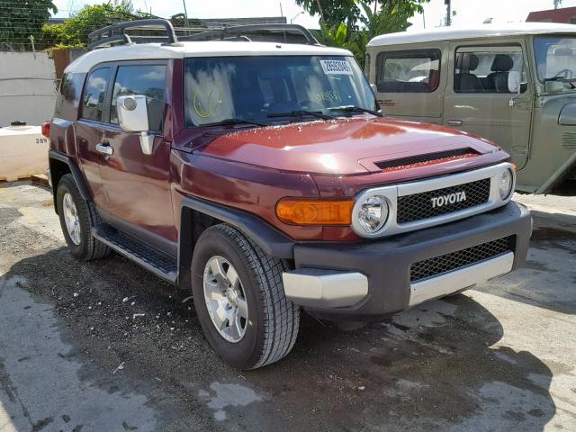 JTEZU11F68K001878 - 2008 TOYOTA FJ CRUISER RED photo 1