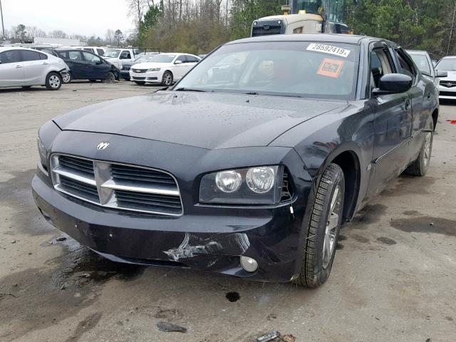 2B3CA3CVXAH310500 - 2010 DODGE CHARGER SX BLACK photo 2