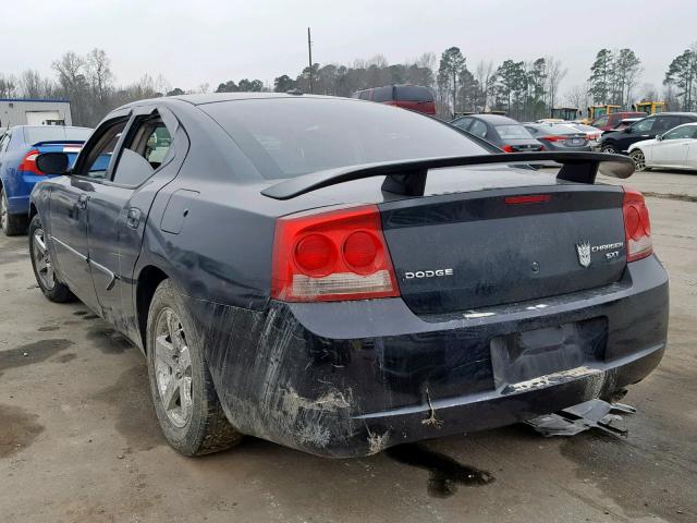 2B3CA3CVXAH310500 - 2010 DODGE CHARGER SX BLACK photo 3