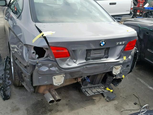 WBAKE5C55BE574191 - 2011 BMW 328 I SULE SILVER photo 9