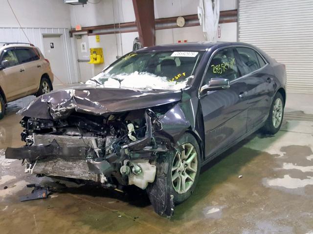 1G11C5SA0DF267195 - 2013 CHEVROLET MALIBU 1LT ნაცრისფერი ფოტო 2