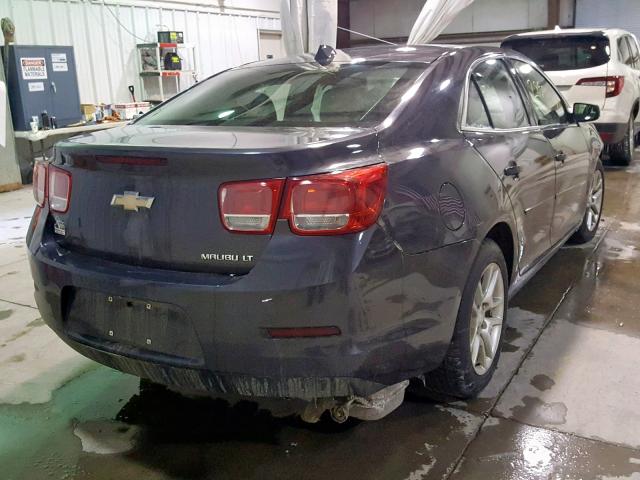 1G11C5SA0DF267195 - 2013 CHEVROLET MALIBU 1LT ნაცრისფერი ფოტო 4