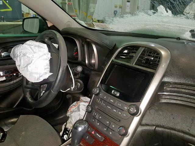 1G11C5SA0DF267195 - 2013 CHEVROLET MALIBU 1LT ნაცრისფერი ფოტო 9