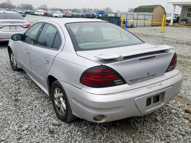 1G2NF52E14M664742 - 2004 PONTIAC GRAND AM S SILVER photo 3