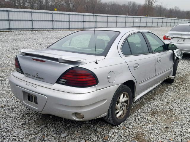 1G2NF52E14M664742 - 2004 PONTIAC GRAND AM S SILVER photo 4