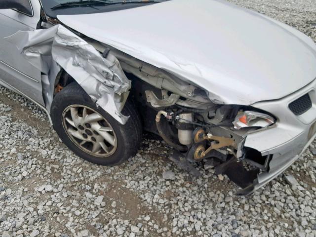 1G2NF52E14M664742 - 2004 PONTIAC GRAND AM S SILVER photo 9