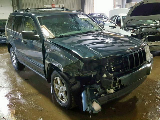 1J4HR48N75C630291 - 2005 JEEP GRAND CHER BLUE photo 1