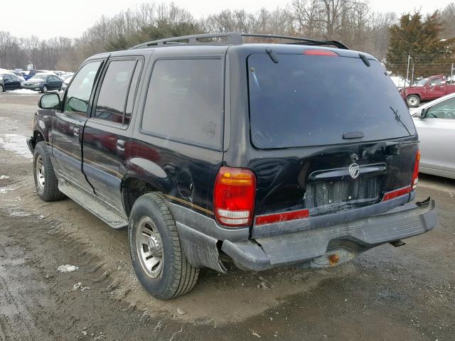 4M2ZU55P2WUJ47253 - 1998 MERCURY MOUNTAINEE BLACK photo 3