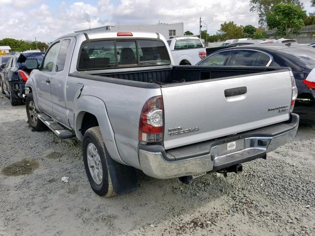 5TFTX4GN1BX004005 - 2011 TOYOTA TACOMA PRE SILVER photo 3