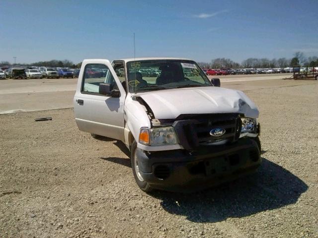 1FTYR10D08PA33309 - 2008 FORD RANGER WHITE photo 1