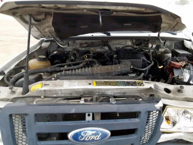 1FTYR10D08PA33309 - 2008 FORD RANGER WHITE photo 7