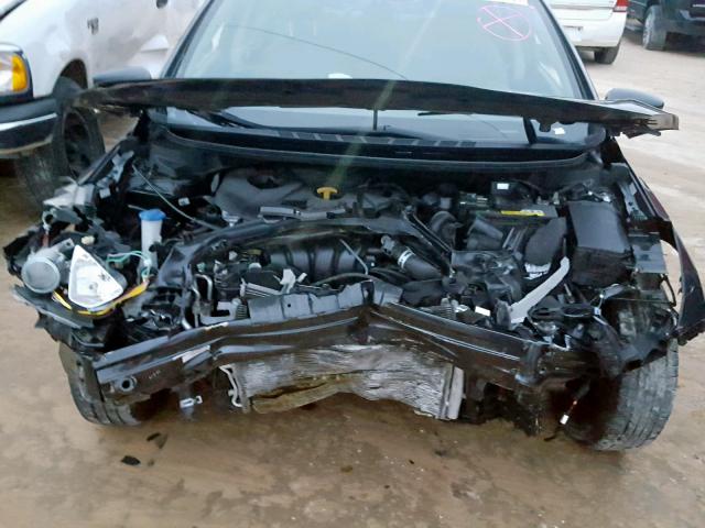 KNAFK4A68G5610124 - 2016 KIA FORTE LX BLACK photo 9