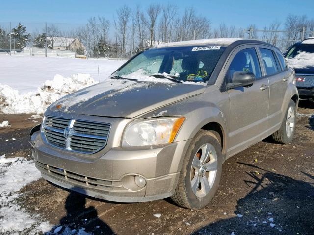 1B3CB3HA8AD543856 - 2010 DODGE CALIBER MA SILVER photo 2