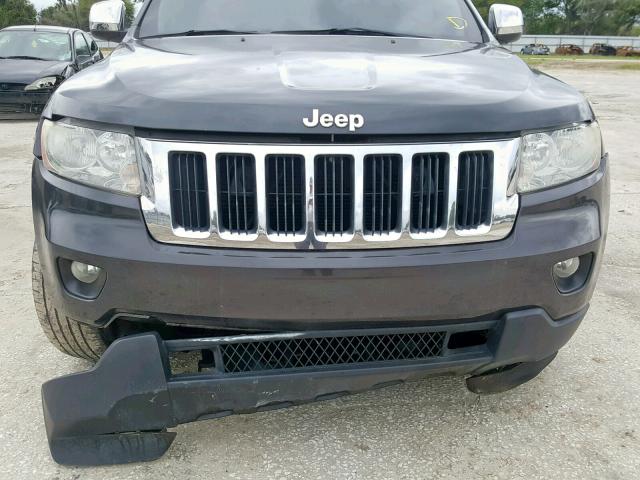 1J4RS4GG8BC537450 - 2011 JEEP GRAND CHER GRAY photo 9