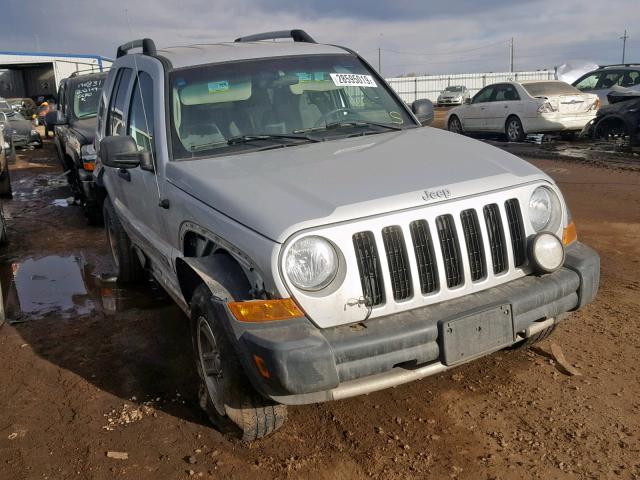 1J4GL38K05W723701 - 2005 JEEP LIBERTY RE SILVER photo 1