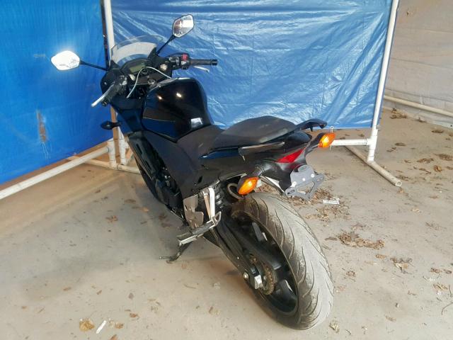 MLHPC4468E5100110 - 2014 HONDA CBR500 R BLACK photo 3