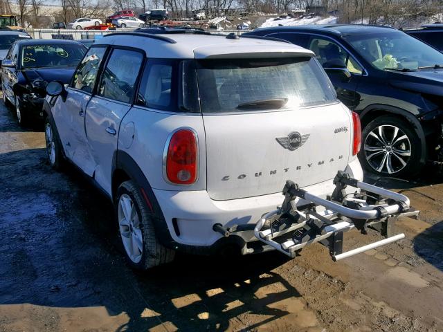 WMWZC5C56EWP35750 - 2014 MINI COOPER S C WHITE photo 3