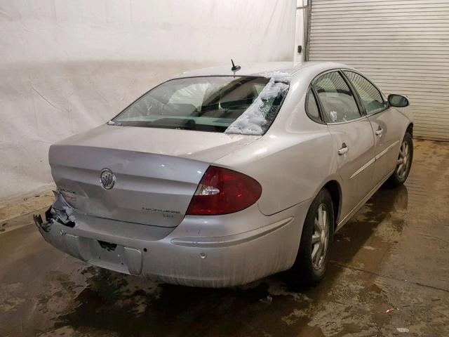 2G4WD582071131098 - 2007 BUICK LACROSSE C SILVER photo 4