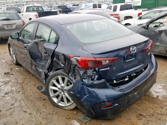 3MZBN1V73HM123657 - 2017 MAZDA 3 TOURING BLUE photo 3