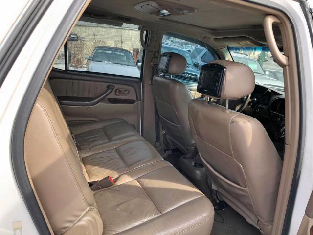 5TDBT48A43S150375 - 2003 TOYOTA SEQUOIA LI WHITE photo 6