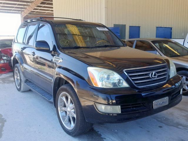 JTJBT20X730012656 - 2003 LEXUS GX 470 BLACK photo 1