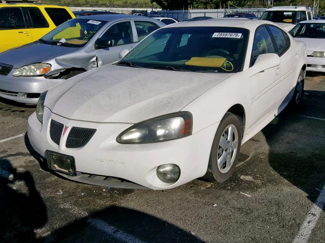 2G2WP522951126553 - 2005 PONTIAC GRAND PRIX WHITE photo 2