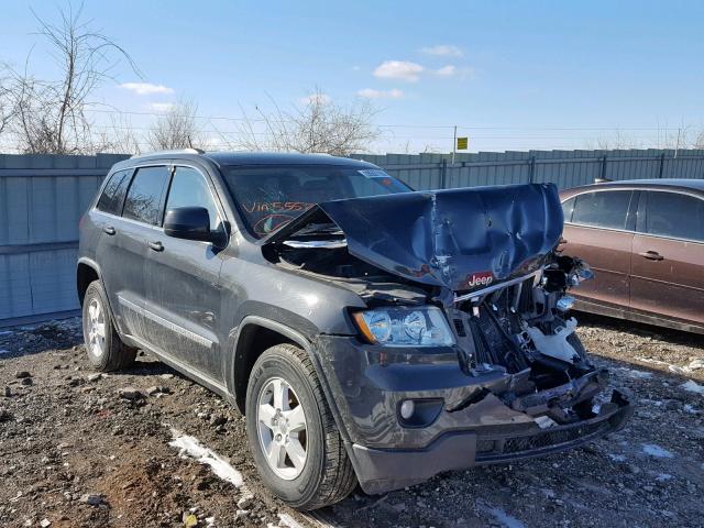 1J4RR4GG3BC555771 - 2011 JEEP GRAND CHER GRAY photo 1