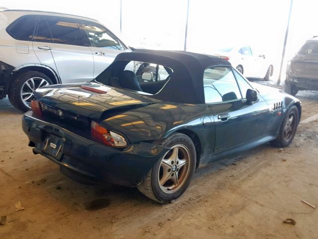 4USCH7320TLB74968 - 1996 BMW Z3 1.9 GREEN photo 4