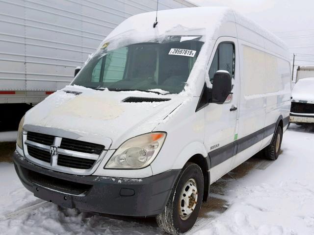 WD0PF445985270411 - 2008 DODGE SPRINTER 3 WHITE photo 2