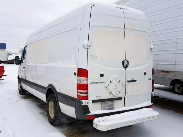 WD0PF445985270411 - 2008 DODGE SPRINTER 3 WHITE photo 3