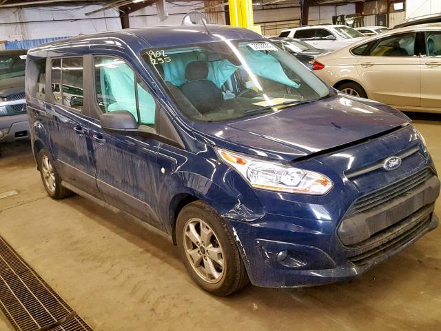 NM0GE9F70G1277726 - 2016 FORD TRANSIT CO BLUE photo 1