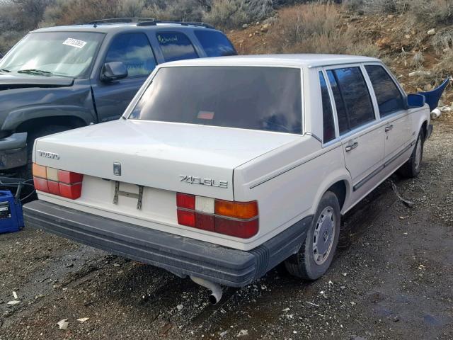 YV1FX8842J2197135 - 1988 VOLVO 740 GLE CREAM photo 4