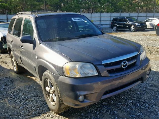 4F2YZ04156KM13363 - 2006 MAZDA TRIBUTE S GRAY photo 1