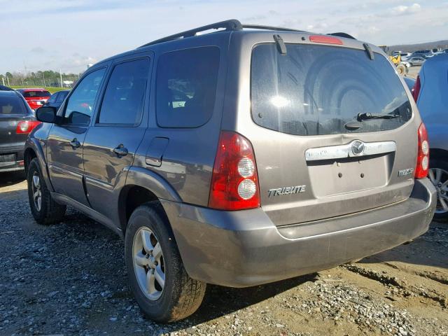 4F2YZ04156KM13363 - 2006 MAZDA TRIBUTE S GRAY photo 3