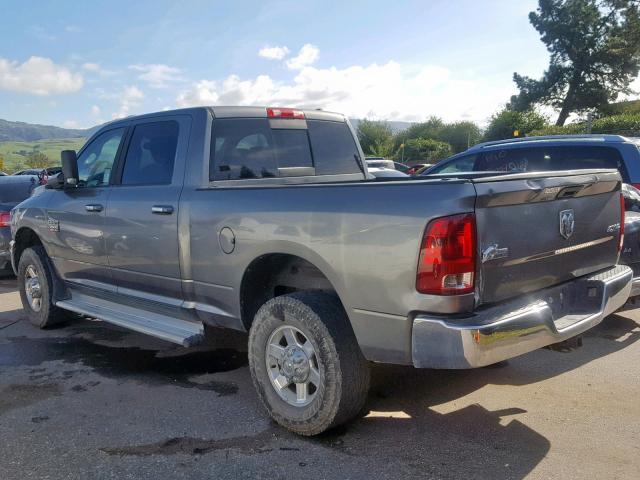 3D7TT2CT2AG144609 - 2010 DODGE RAM 2500 GRAY photo 3