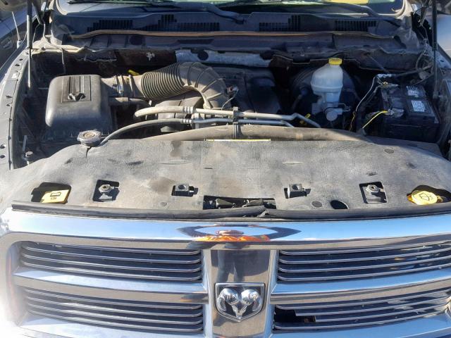 3D7TT2CT2AG144609 - 2010 DODGE RAM 2500 GRAY photo 7