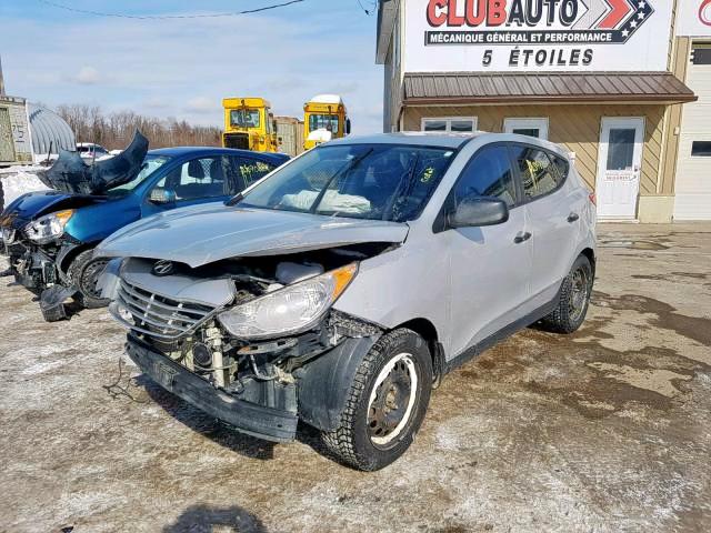 KM8JT3AC9BU216426 - 2011 HYUNDAI TUCSON GL SILVER photo 2