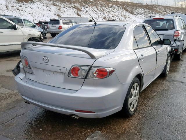 1YVHP80C575M22800 - 2007 MAZDA MAZDA6 SILVER photo 4