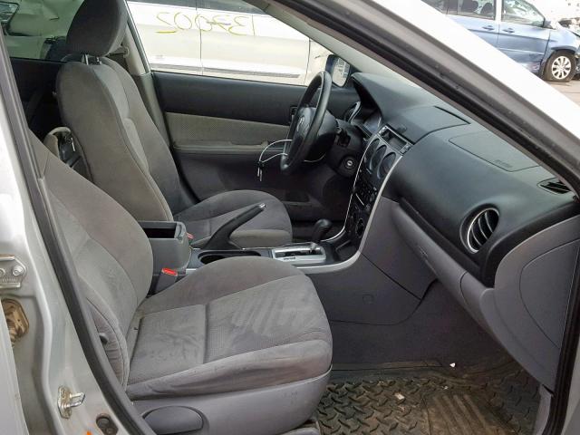 1YVHP80C575M22800 - 2007 MAZDA MAZDA6 SILVER photo 5