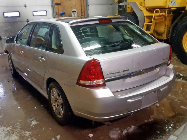 1G1ZT638X6F241937 - 2006 CHEVROLET MALIBU MAX ვერცხლისფერი ფოტო 3