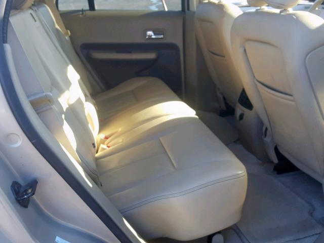 2FMDK48C87BA29929 - 2007 FORD EDGE SEL BEIGE photo 6