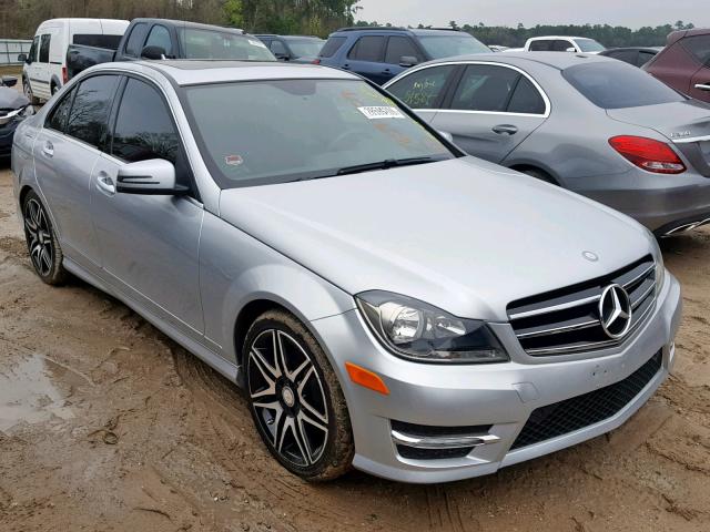 WDDGF4HB3ER310565 - 2014 MERCEDES-BENZ C 250 SILVER photo 1