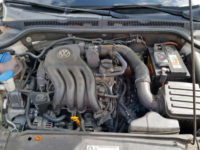 3VW2K7AJXCM336711 - 2012 VOLKSWAGEN JETTA BASE WHITE photo 7