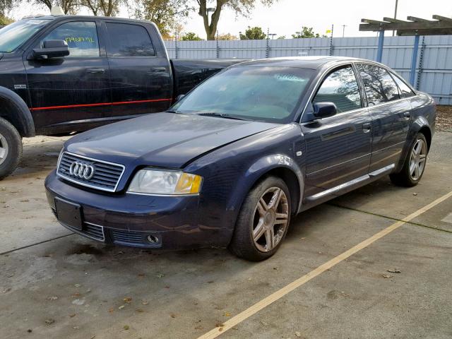 WAUZL64B6YN080025 - 2000 AUDI A6 4.2 QUA PURPLE photo 2