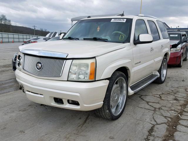 1GYEK63N04R197905 - 2004 CADILLAC ESCALADE L WHITE photo 2