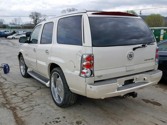 1GYEK63N04R197905 - 2004 CADILLAC ESCALADE L WHITE photo 3