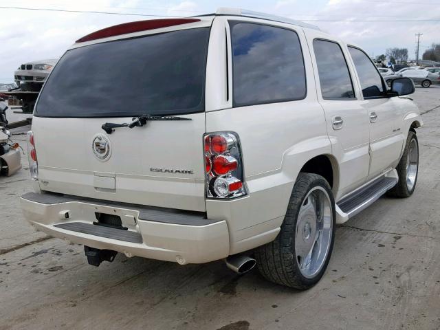 1GYEK63N04R197905 - 2004 CADILLAC ESCALADE L WHITE photo 4