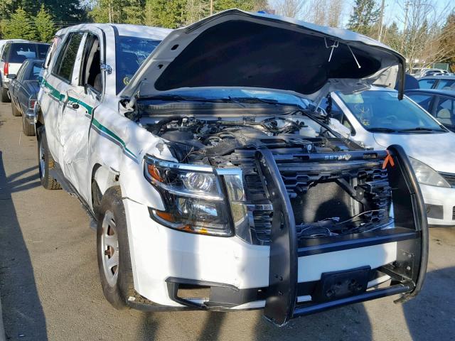 1GNSK3EC6FR688203 - 2015 CHEVROLET TAHOE SPEC WHITE photo 1